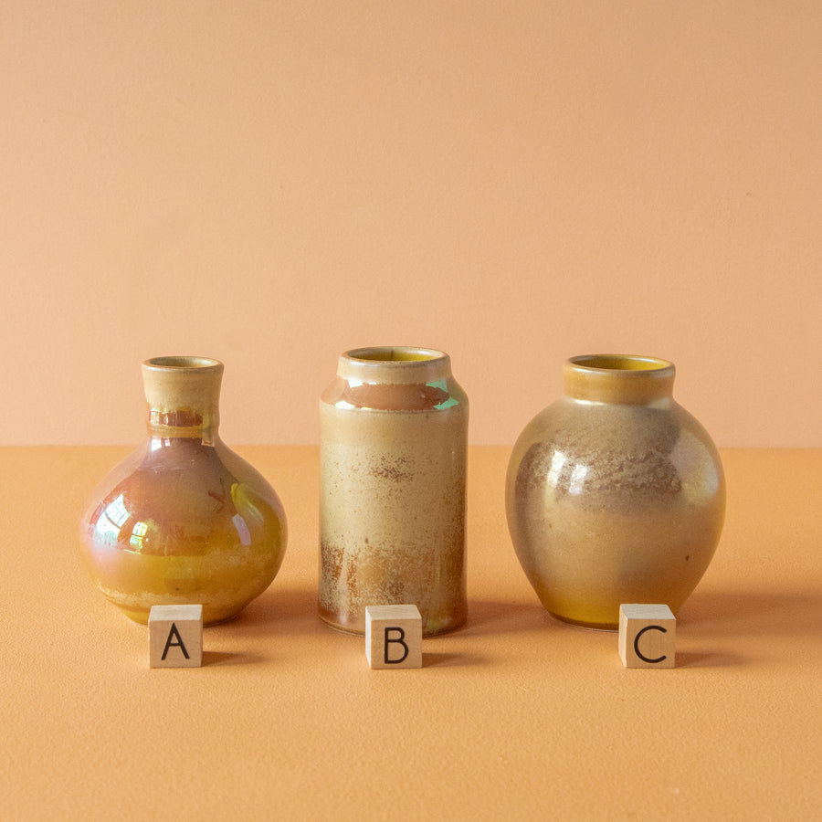 Sunstone Iridescent Petite Vase