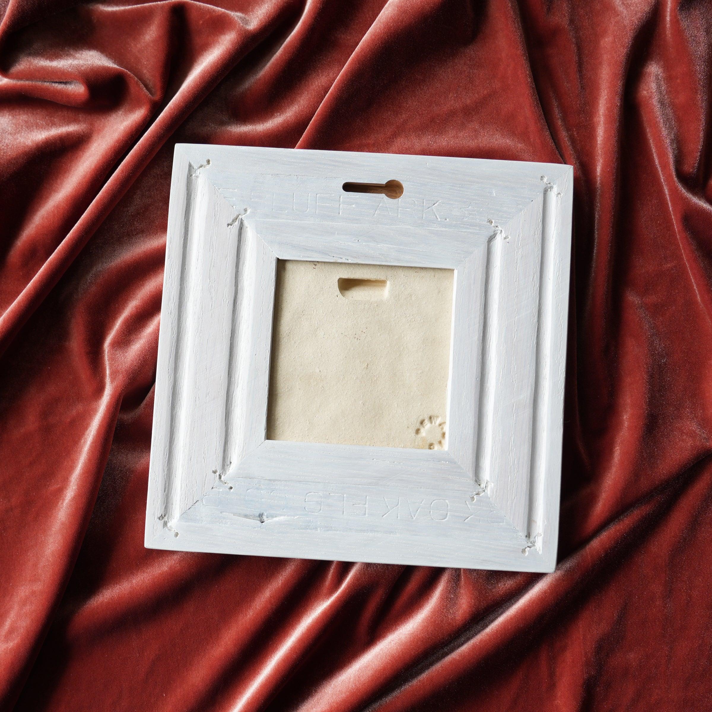 Framed Lotus Tile | Celestite