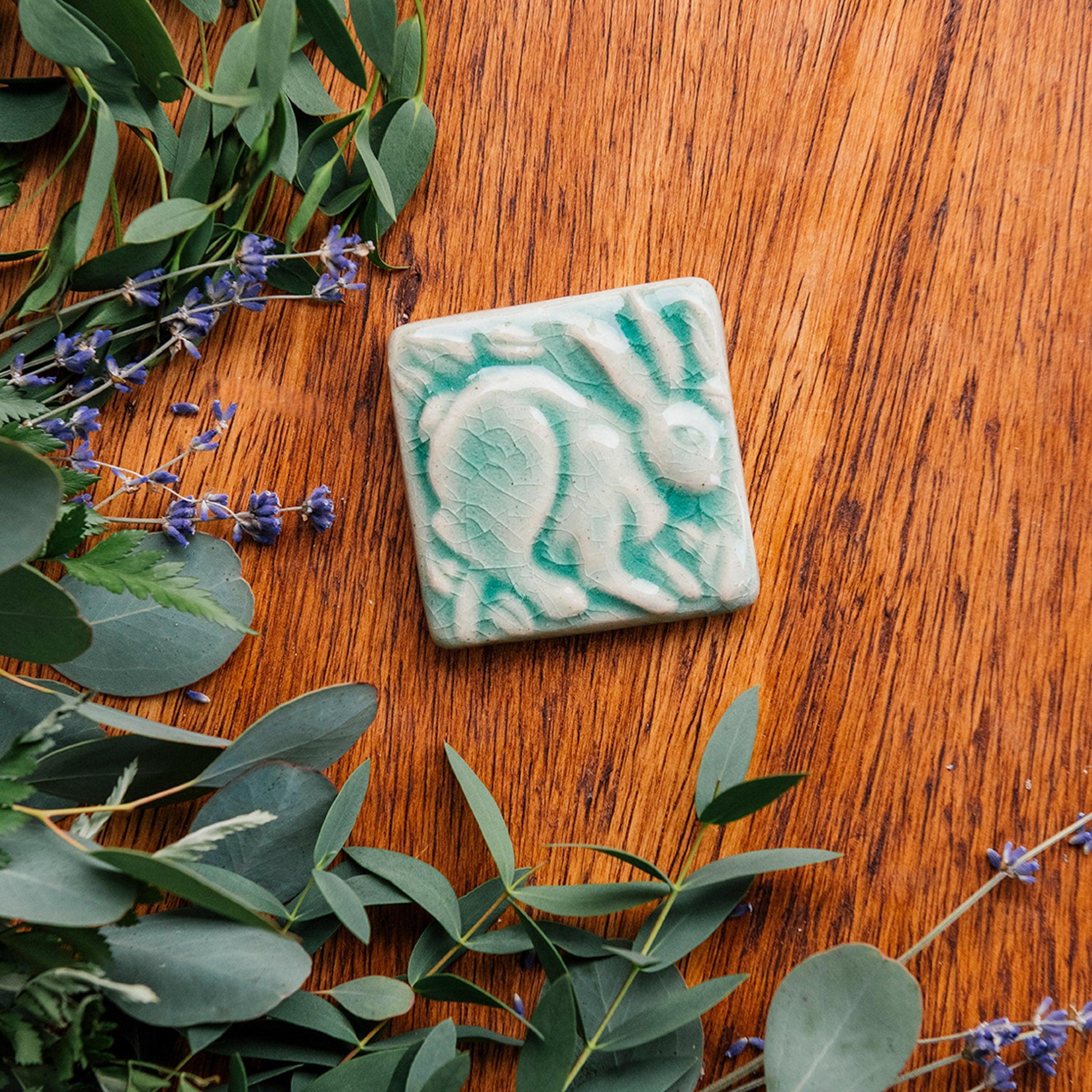 Rabbit Tile – Pewabic Pottery