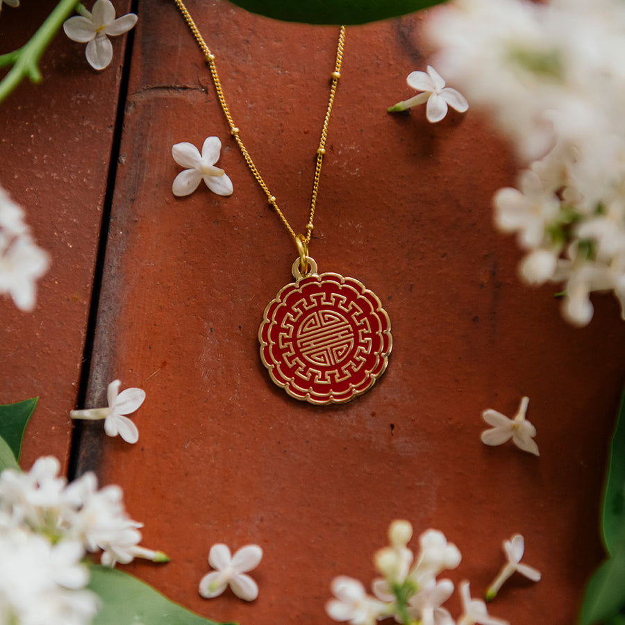 Mooncake Necklace