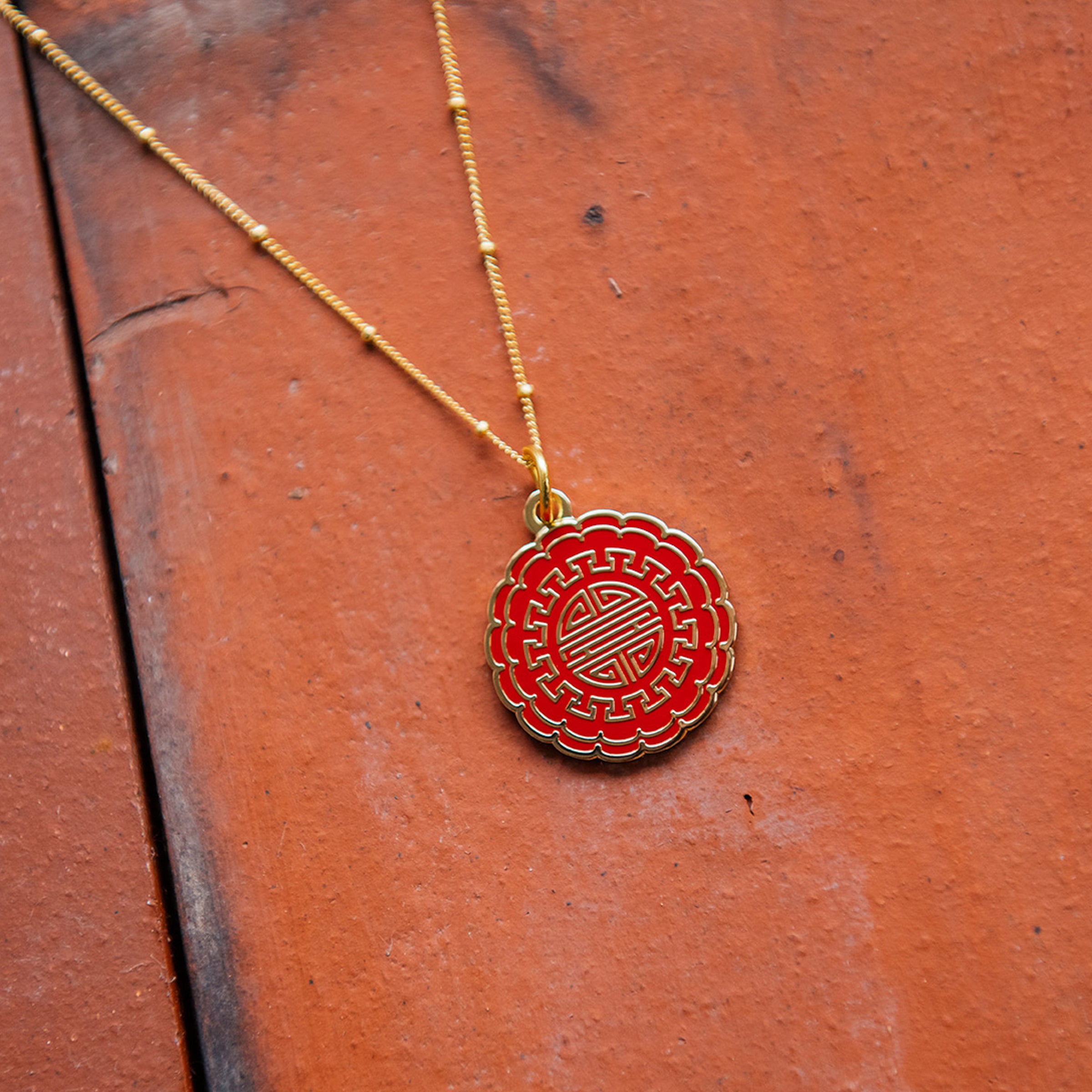 Mooncake Necklace