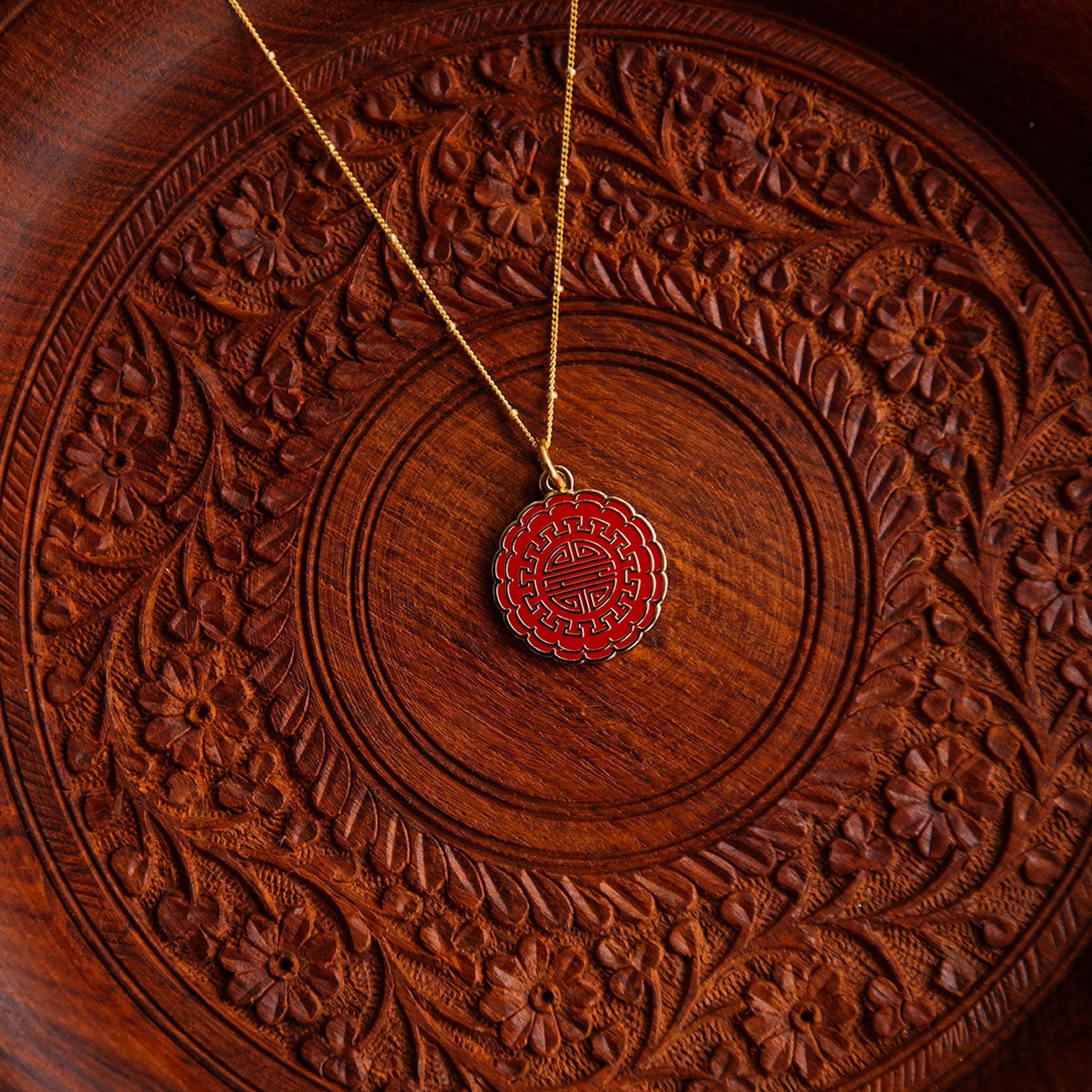 Mooncake Necklace