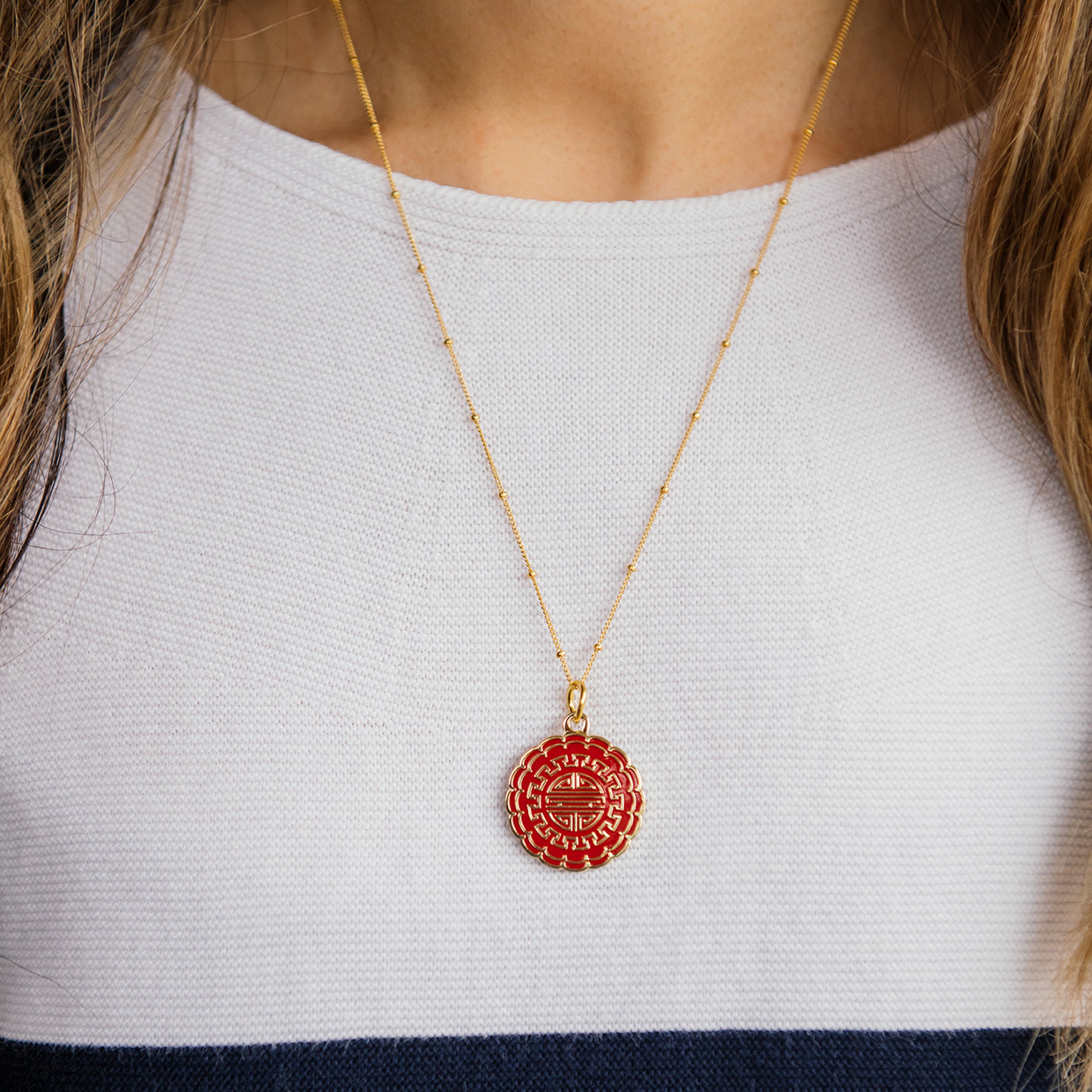 Mooncake Necklace