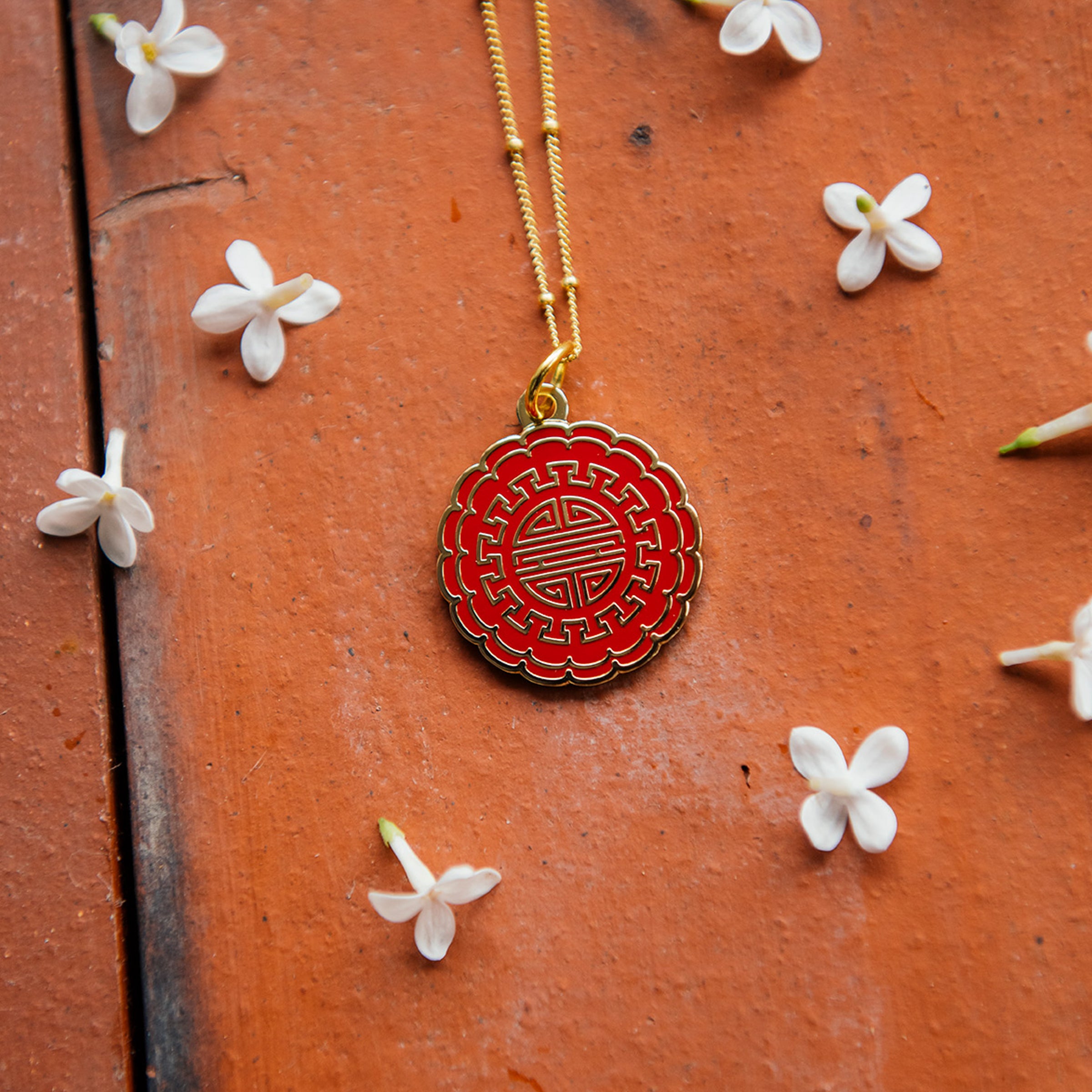 Mooncake Necklace