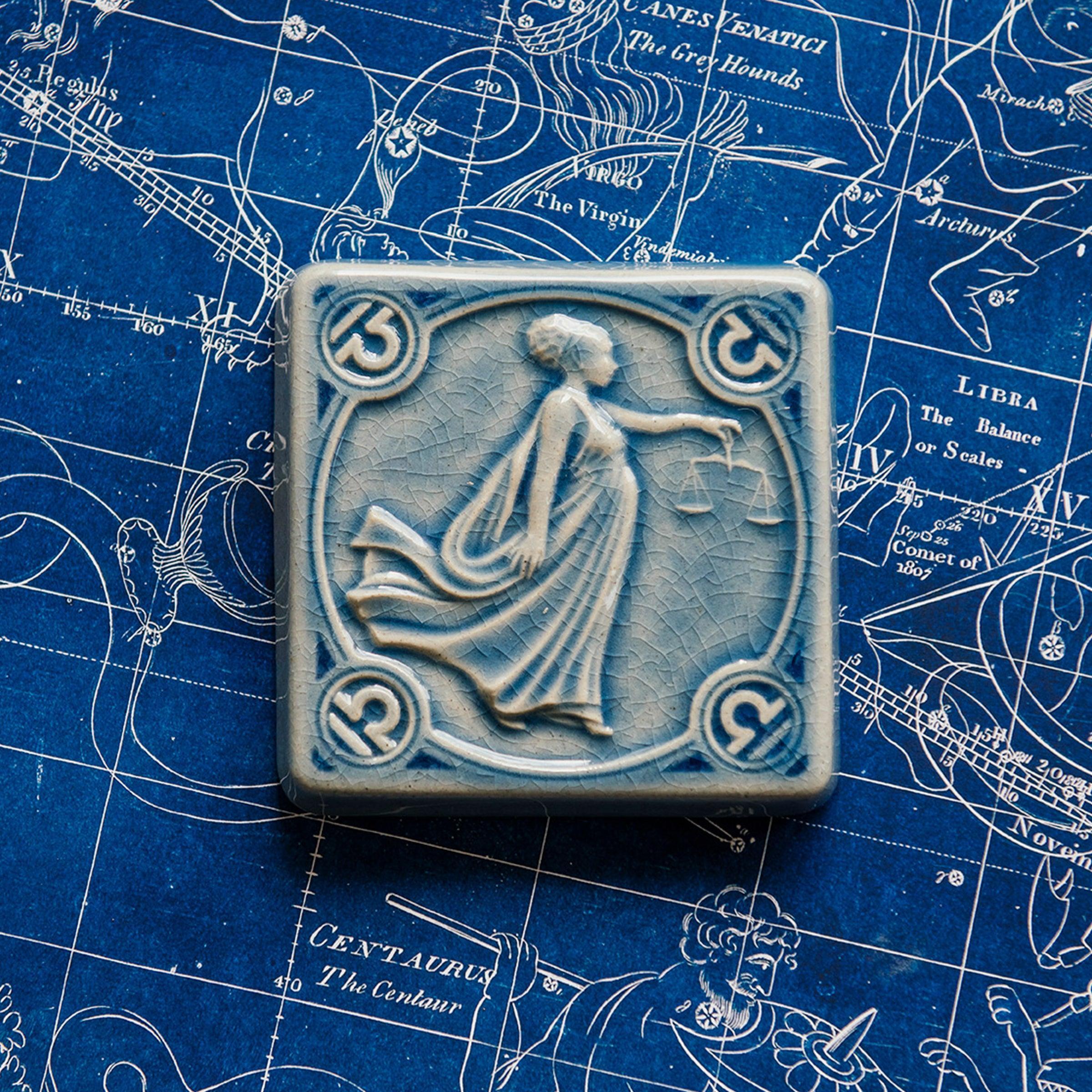 Libra | Zodiac Tile
