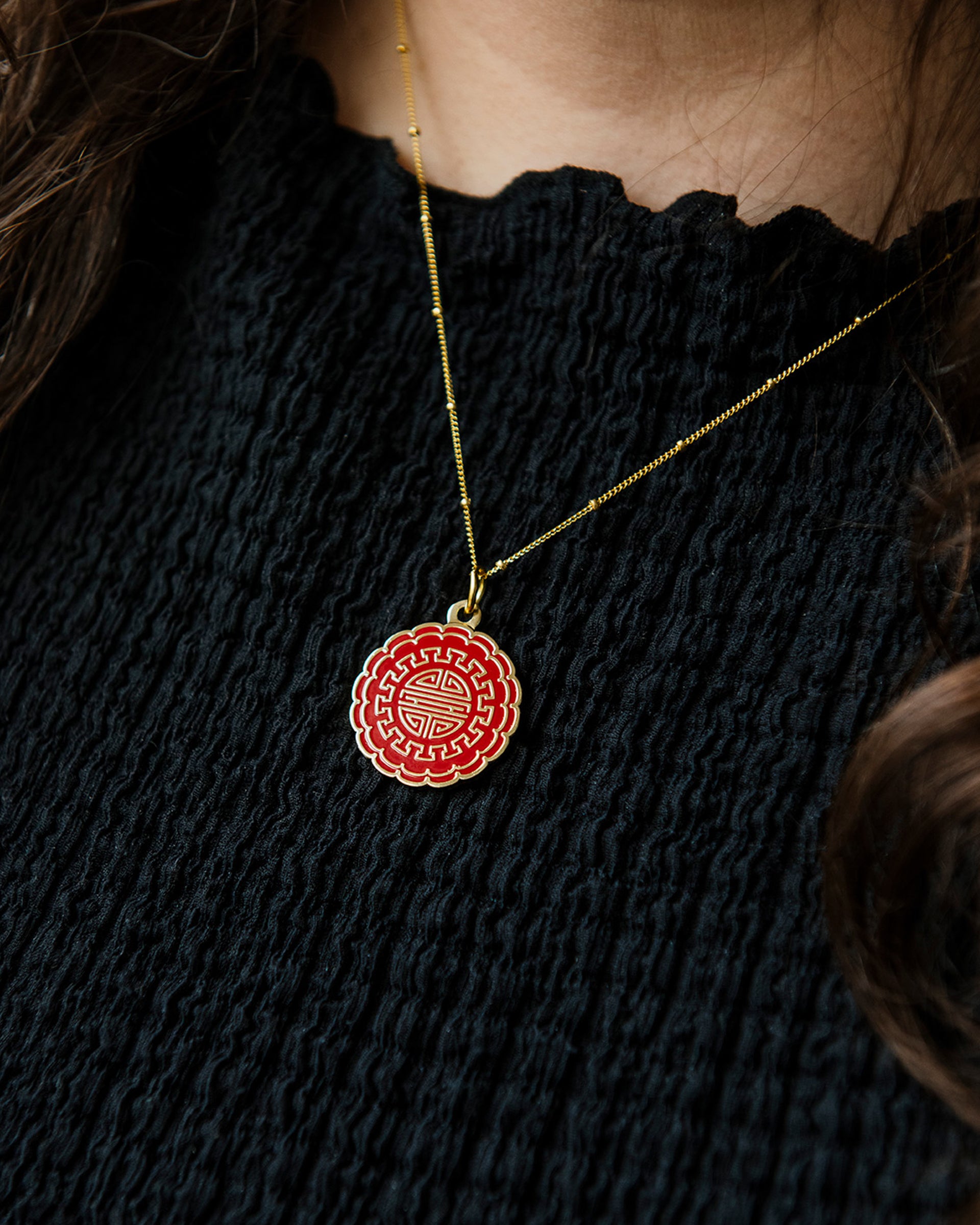 Mooncake Necklace