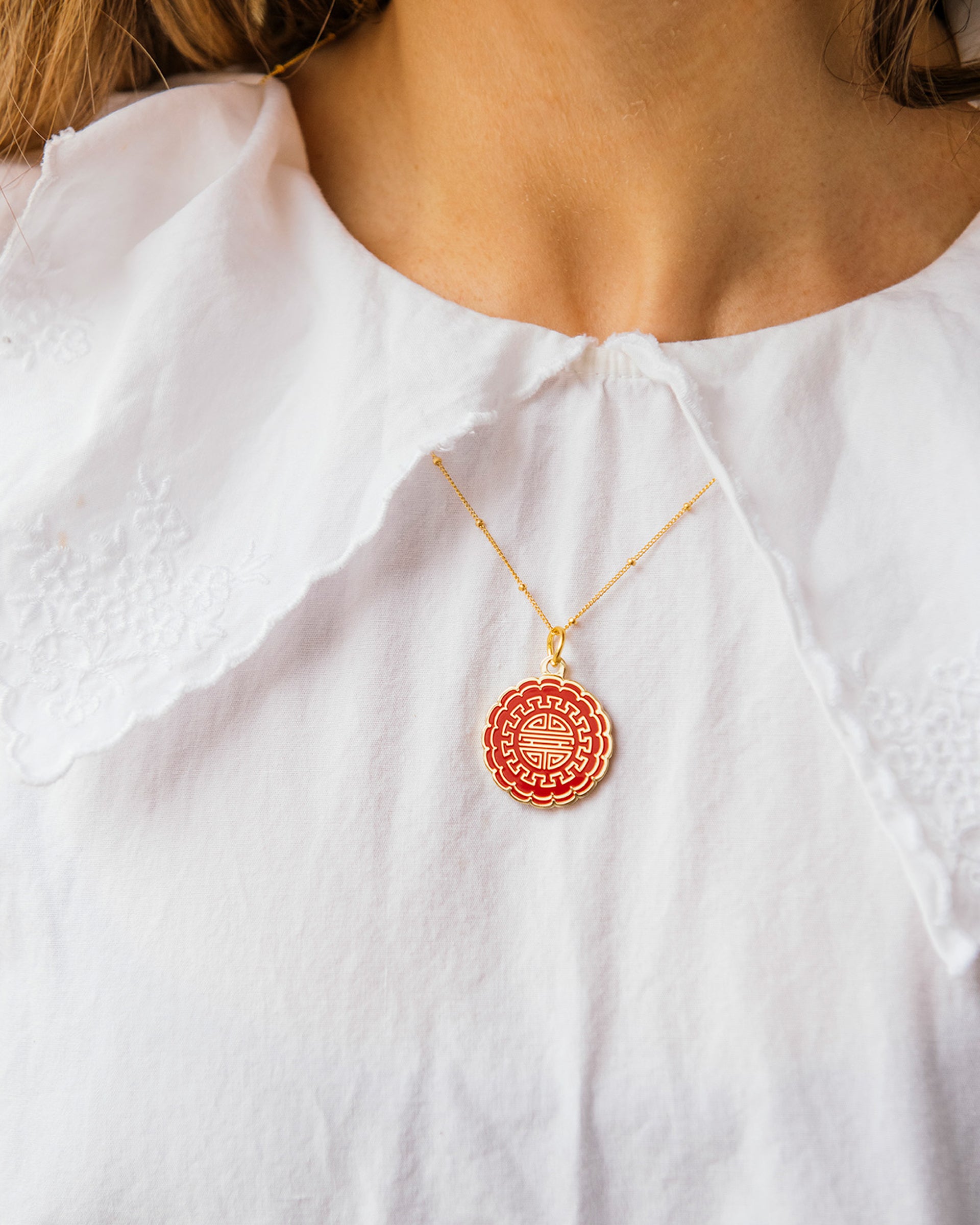 Mooncake Necklace