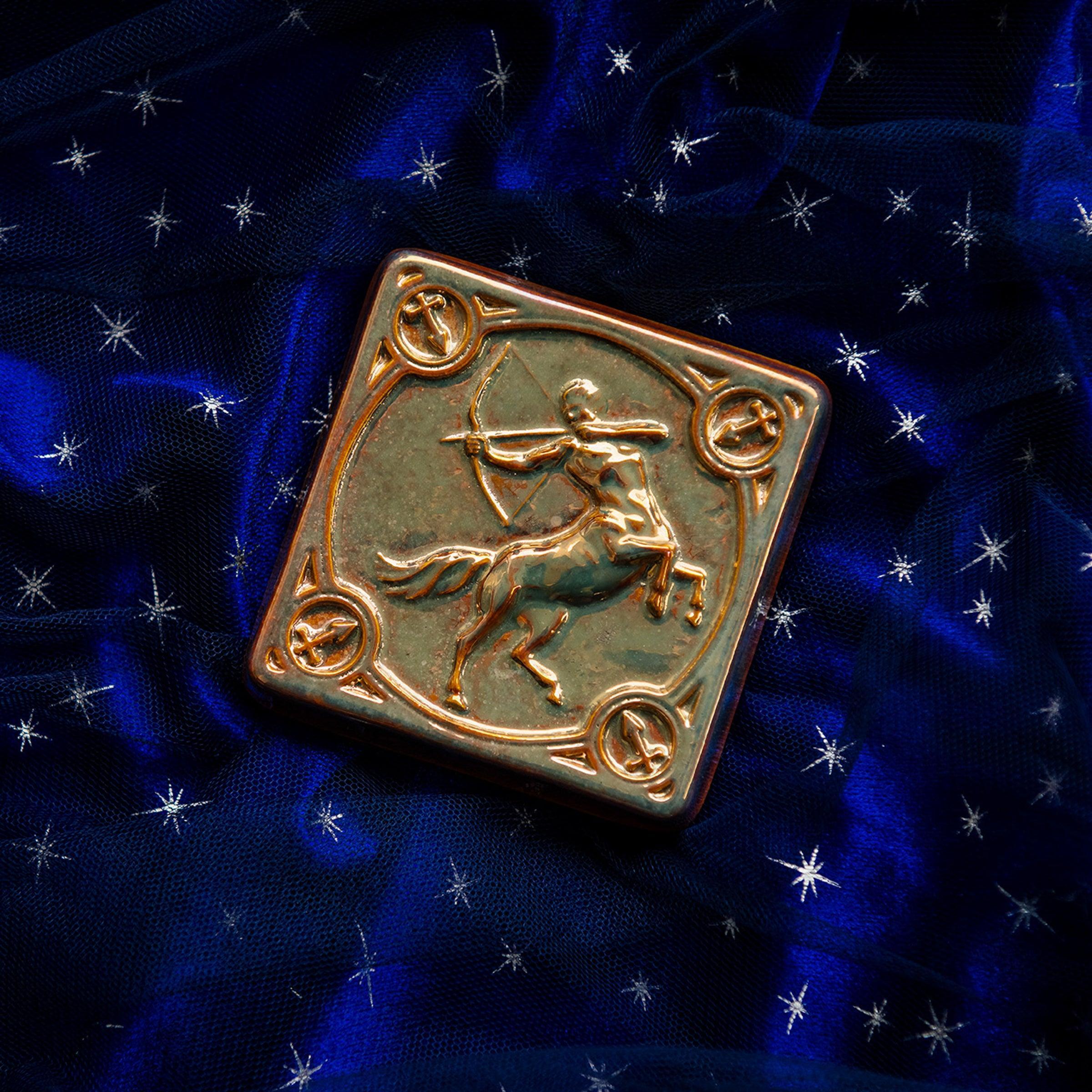 Sagittarius Zodiac Tile | Iridescent