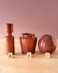 Copper Iridescent Petite Vase