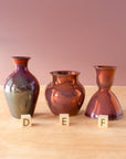 Copper Iridescent Petite Vase