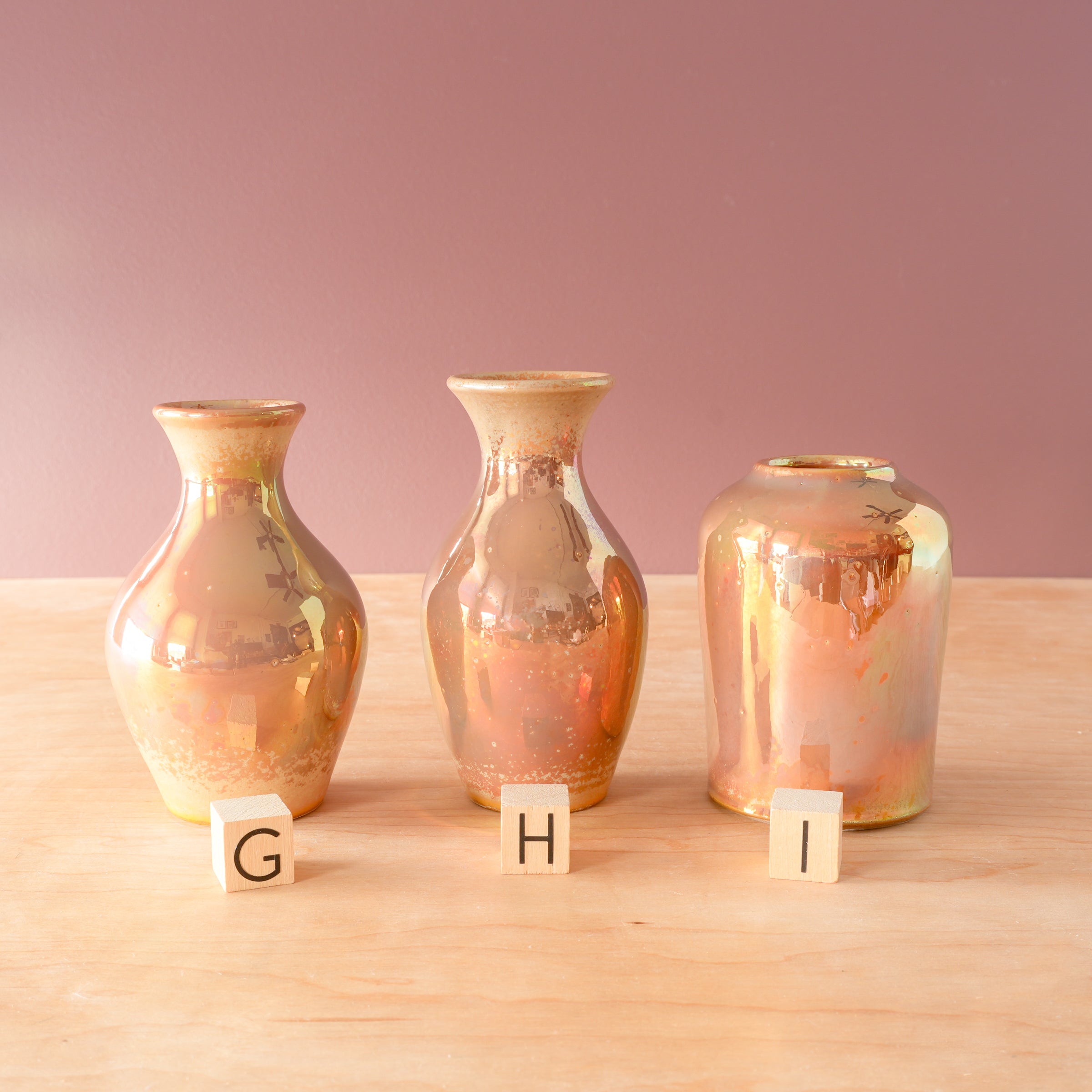 Sunstone Iridescent Petite Vase