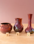 Copper Iridescent Petite Vase