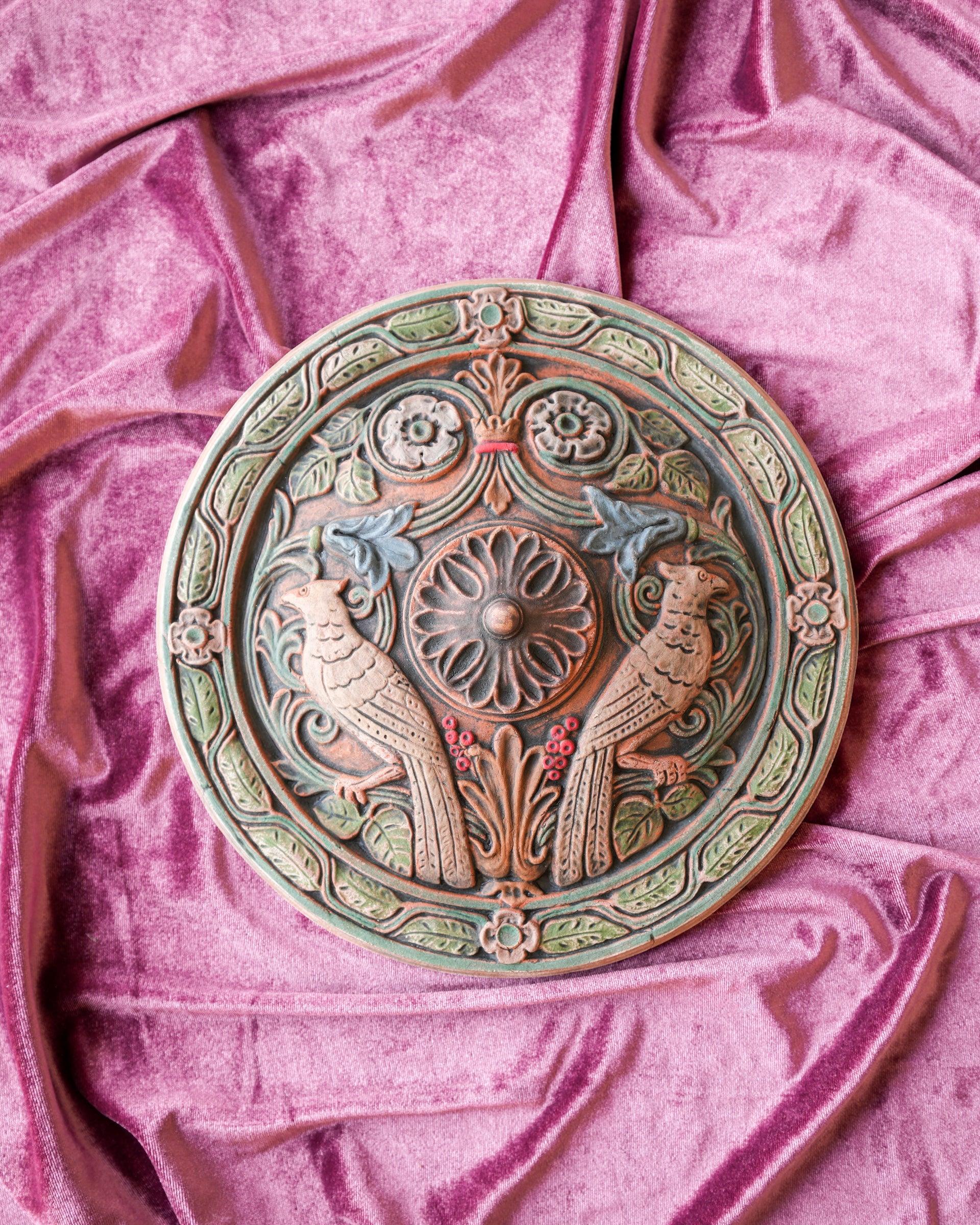 Ellison | Bird Rondelle Tile