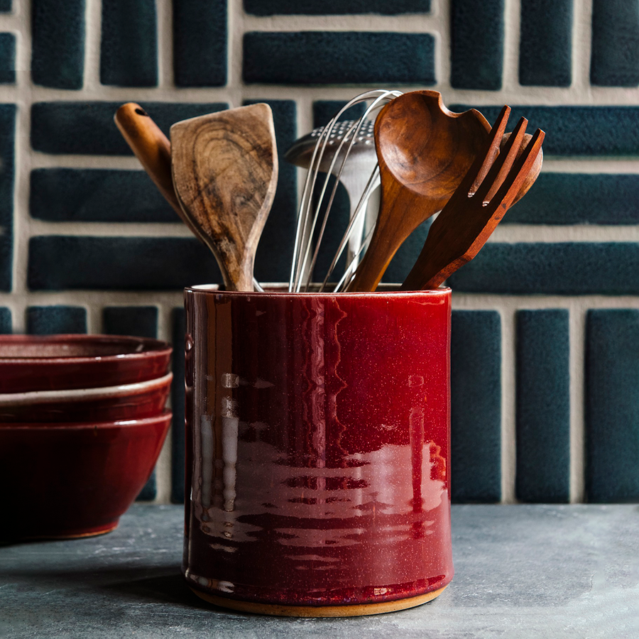 Pewabic Crock | Winterberry