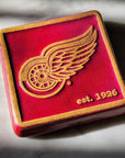 Red Wings Tile, Two-Tone Iridescent