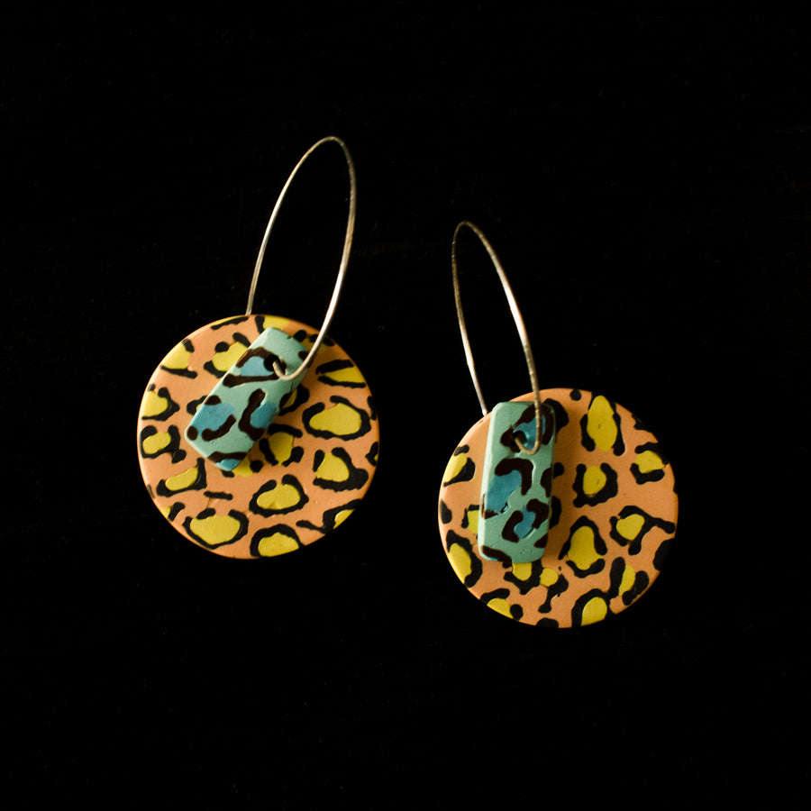 Ceramic Strange Joy | Double Earrings