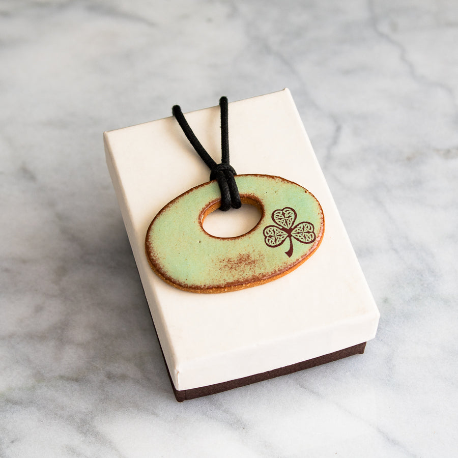 Ceramic Earthen Craft Pottery | Celtic Green Jewelry Collection