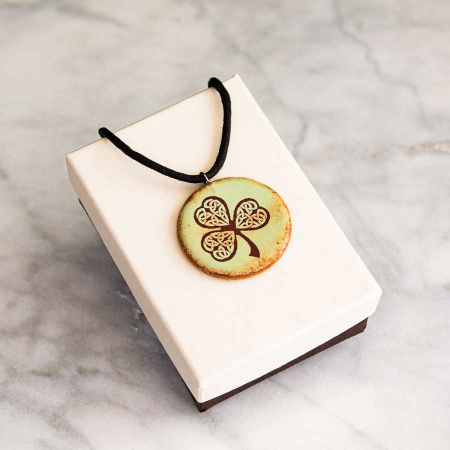Ceramic Earthen Craft Pottery | Celtic Green Jewelry Collection