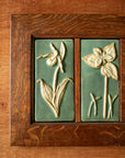 Ceramic Scott Weaver | Framed Wildflower Triptych