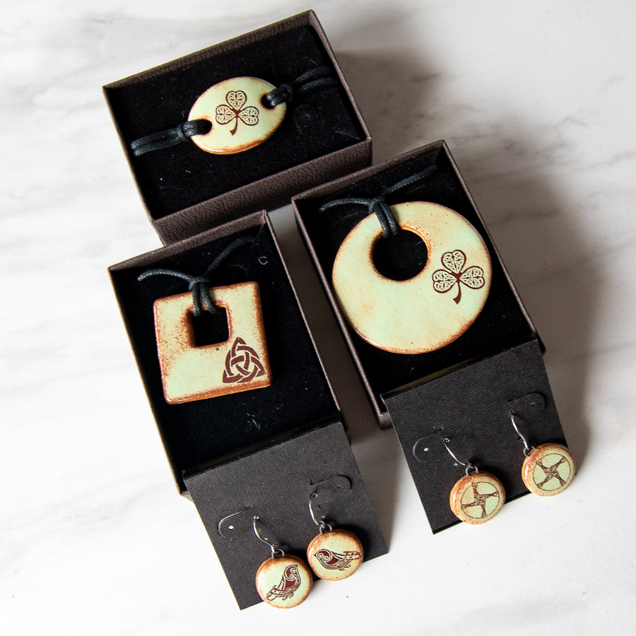 Earthen Craft Pottery | Shamrock Jewelry Collection