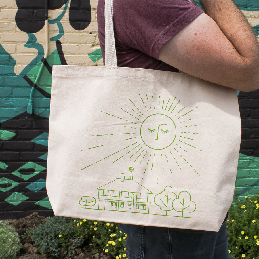 On The Rocks Exhibition Tote Bag – Pewabic Pottery