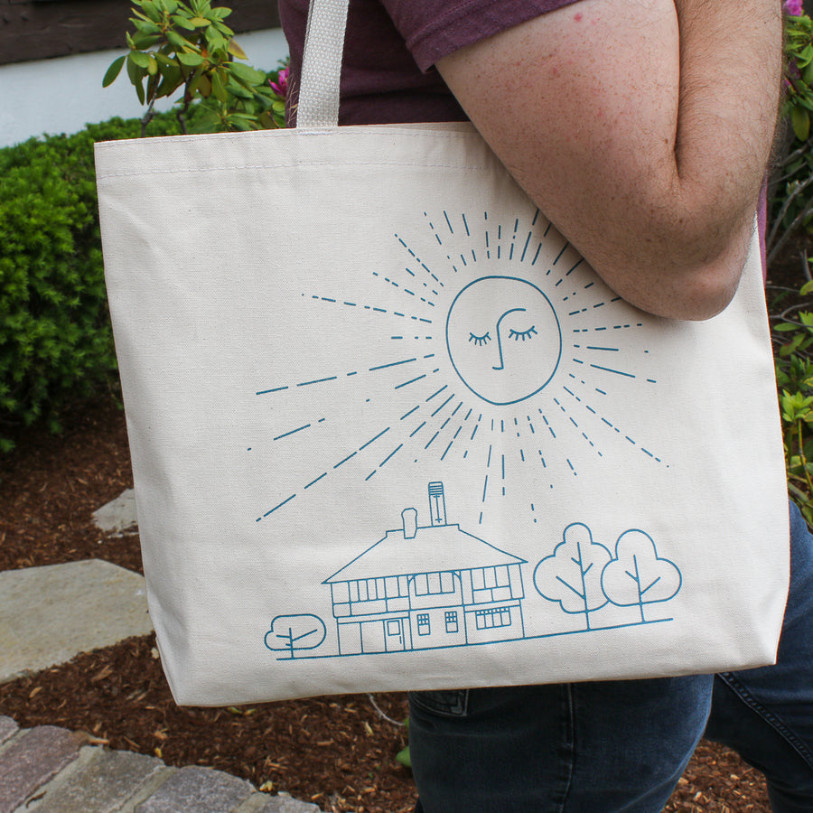 Pewabic Logo Canvas Tote Bag