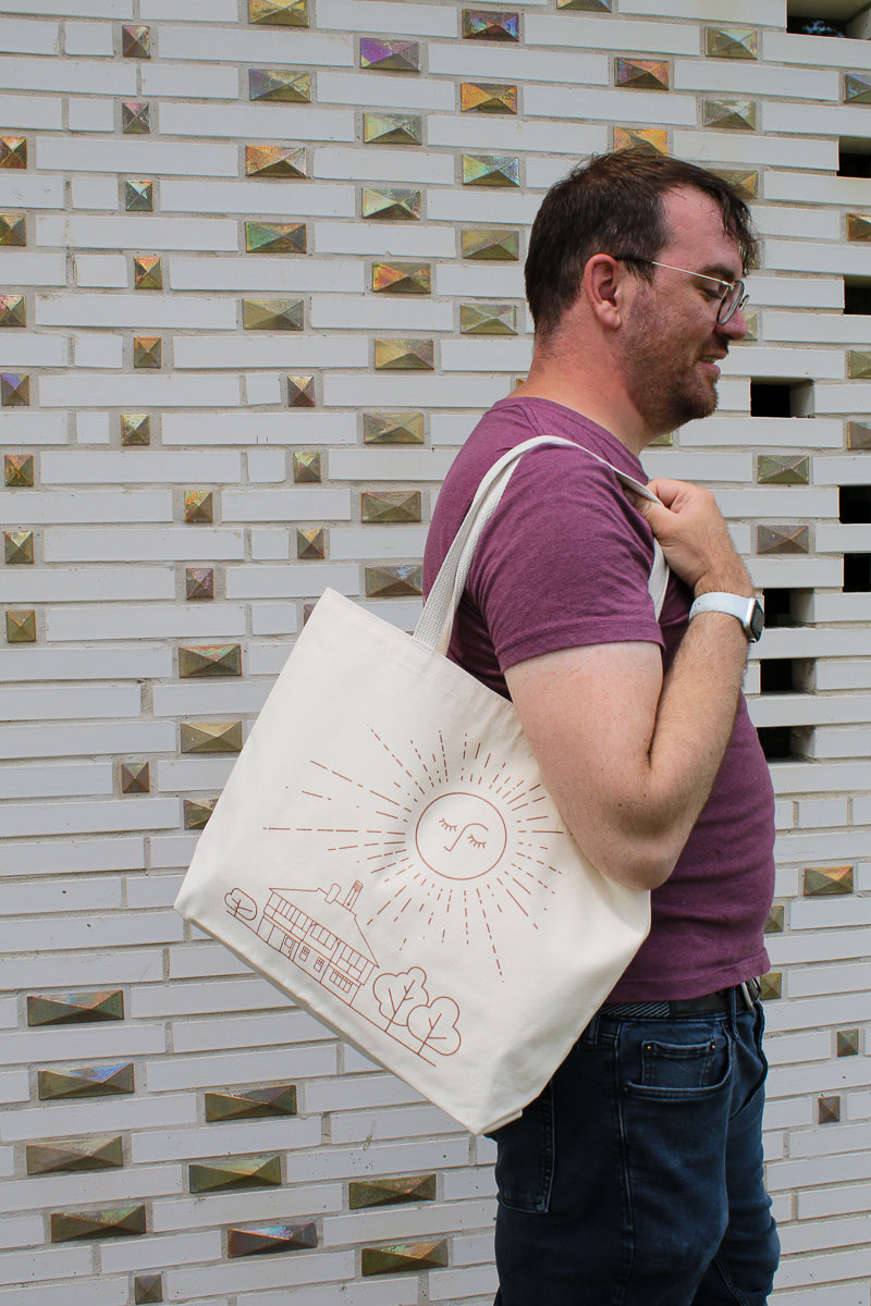 Pewabic Logo Canvas Tote Bag