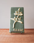 Ceramic Scott Weaver | 4x8 Basil Herb Tile