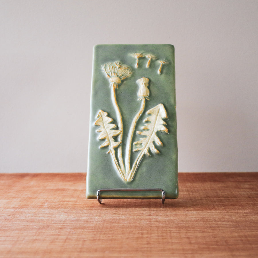 Ceramic Scott Weaver | 4x8 Dandelion Tile