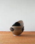 Ceramic Rebekah Sweda | Black Angle Bowls