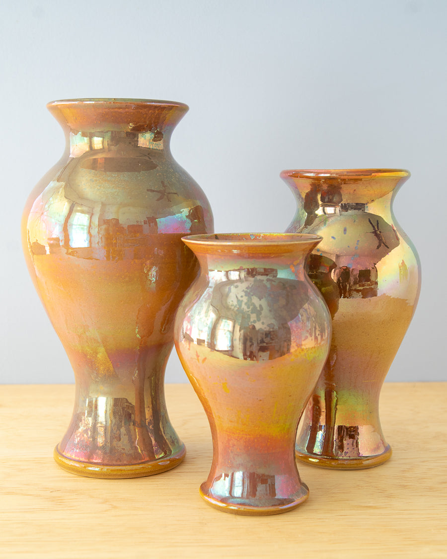 Classic Vase Collection | Blush Iridescent