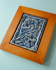 The Framed Three Wise Men Tile.