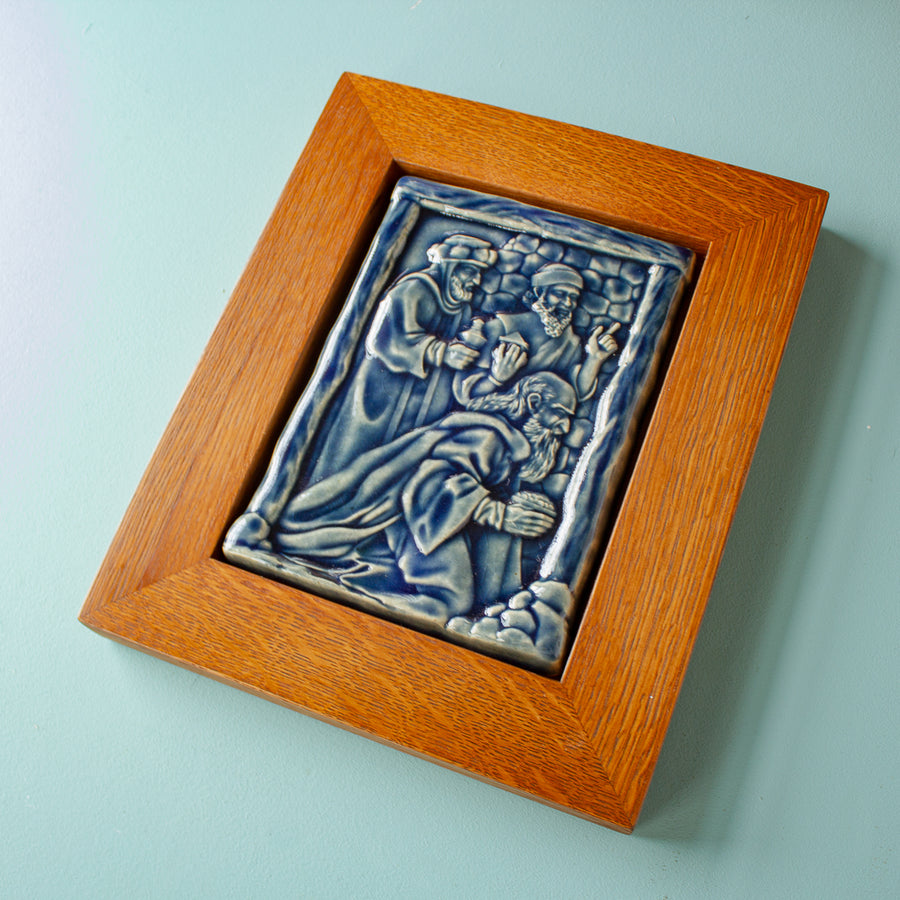 The Framed Three Wise Men Tile.