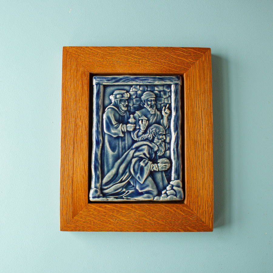 The Framed Three Wise Men Tile.