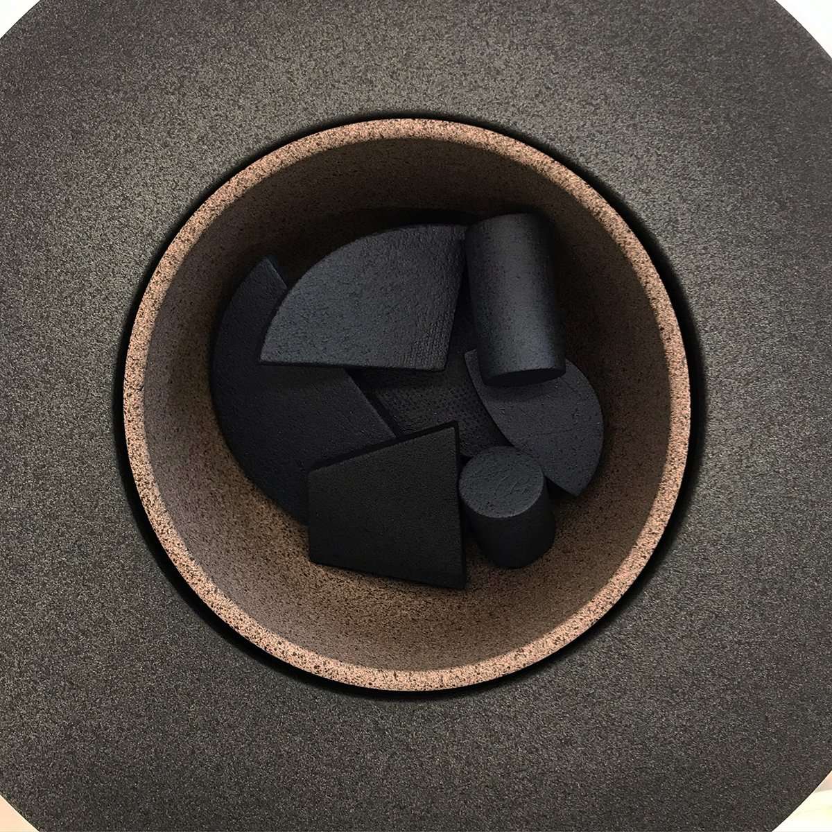 Ceramic Low Works (Inner Bowl with Remnants)