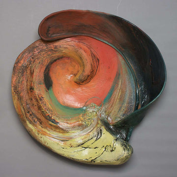 Ceramic Orange Wave, 1996