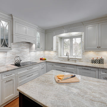 Cloud & Creme Backsplash