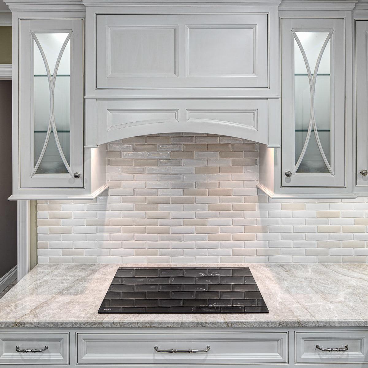 Cloud + Creme Backsplash