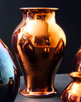 Ceramic Medium Classic Vase | Copper Iridescent