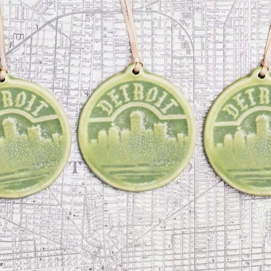 Detroit Ornament