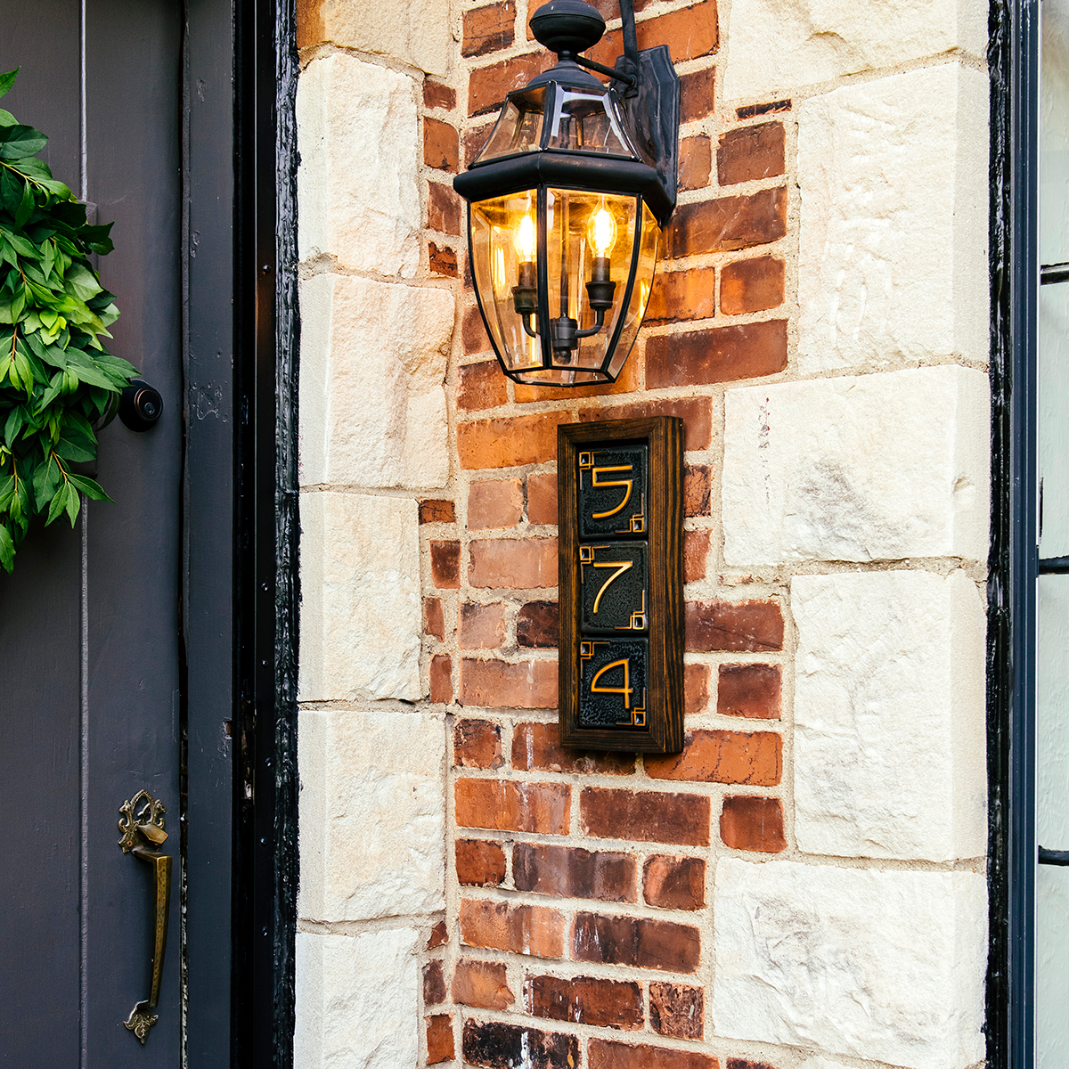 Address Number 5 Tile