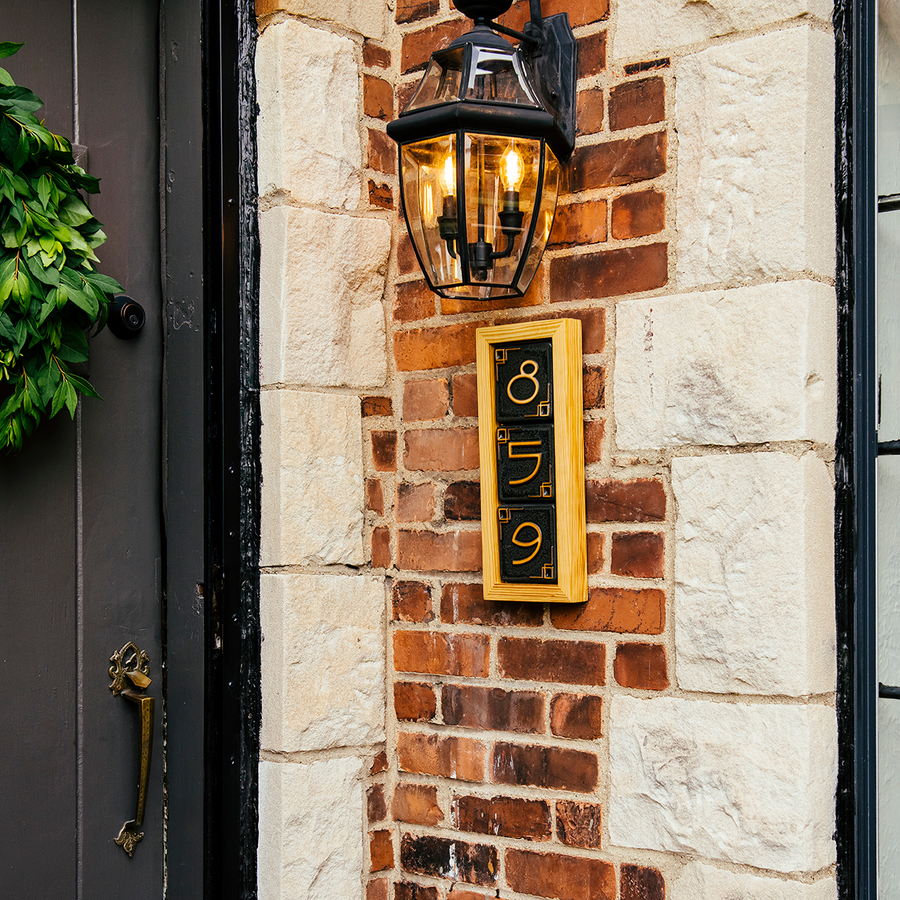 3 Digit Address Frame | Mutual Adoration – Pewabic Pottery