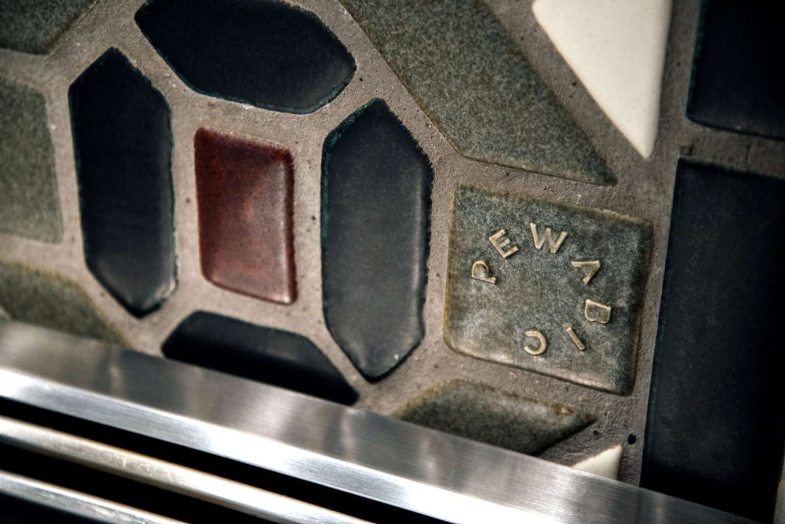 Guardian Building Tile Inspired Backsplash