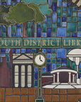 Ceramic Plymouth District Library Mural