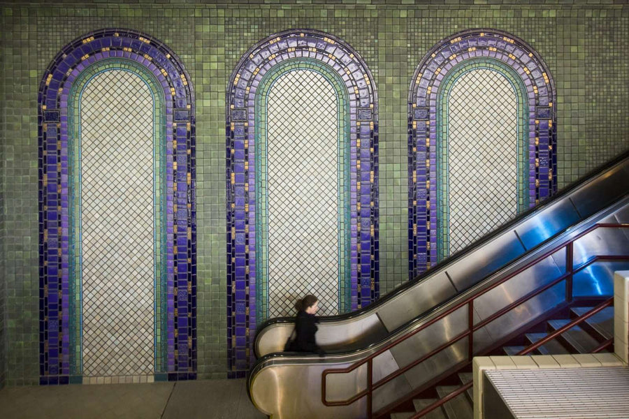 Ceramic Detroit People Mover: Cadillac Station