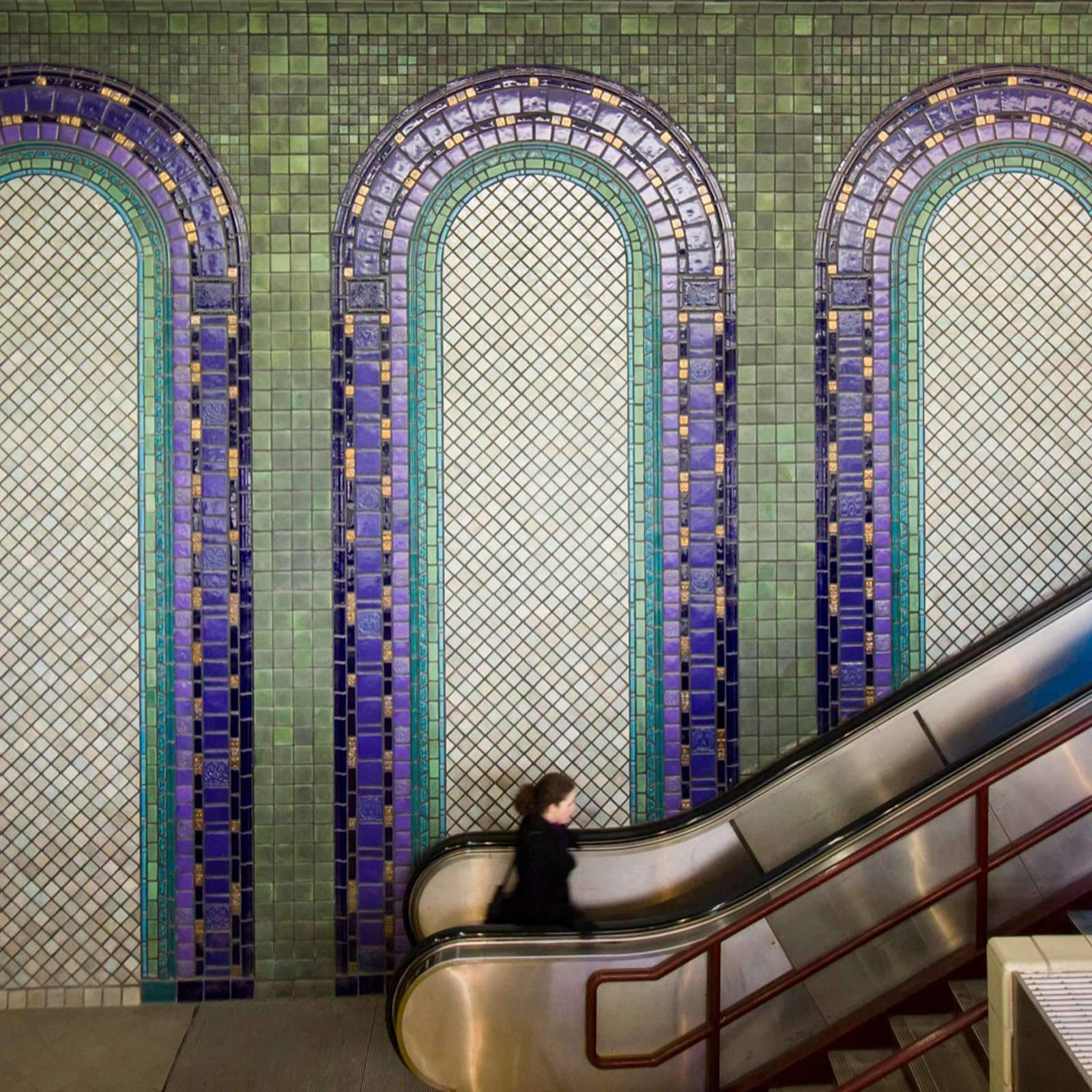 Ceramic Detroit People Mover: Cadillac Station