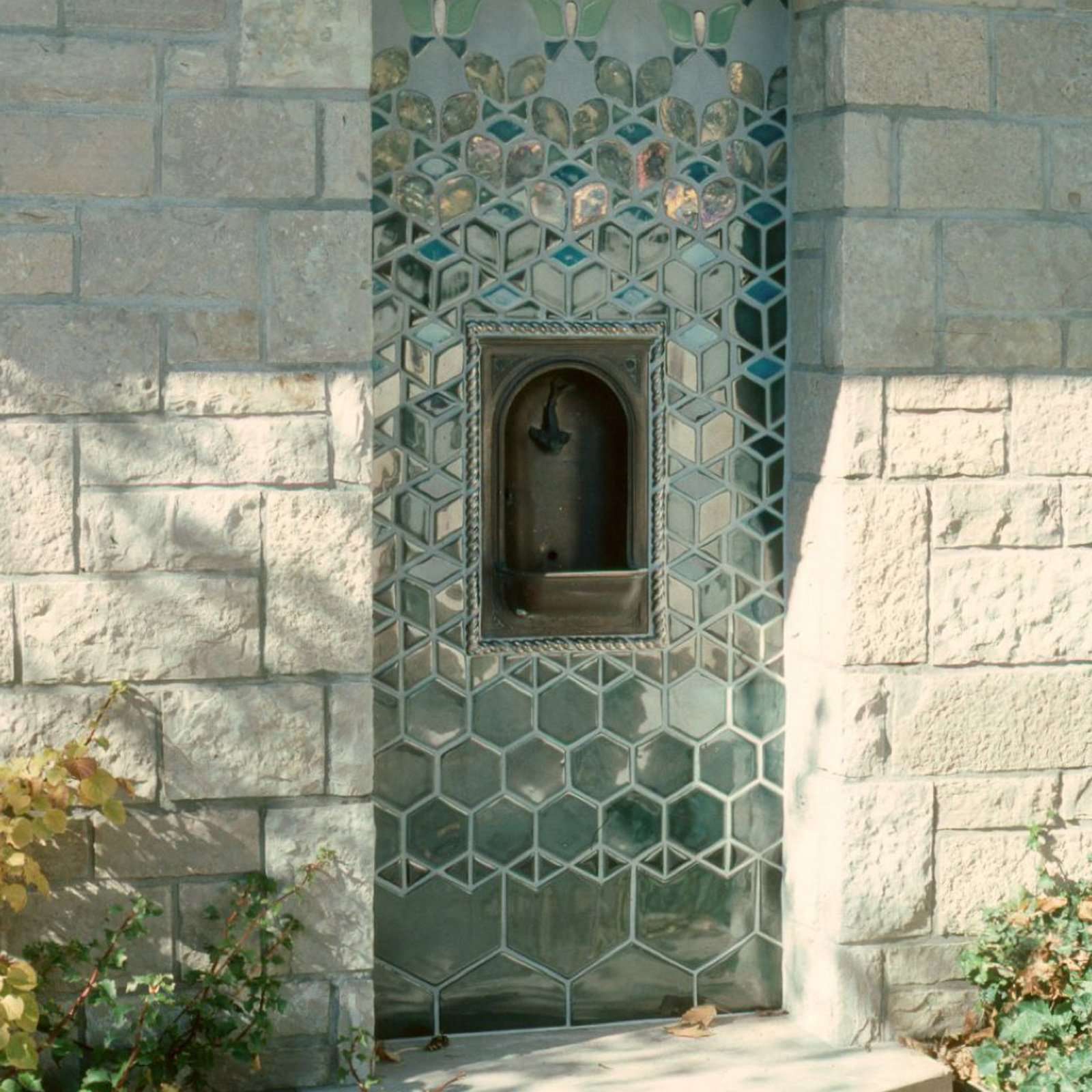 Ceramic Escher Fountain