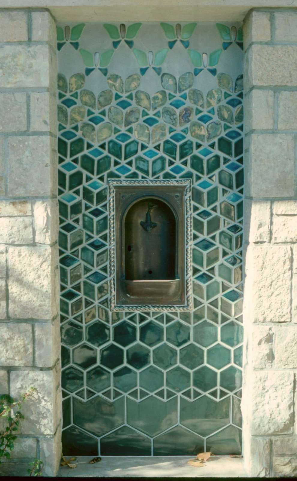 Ceramic Escher Fountain