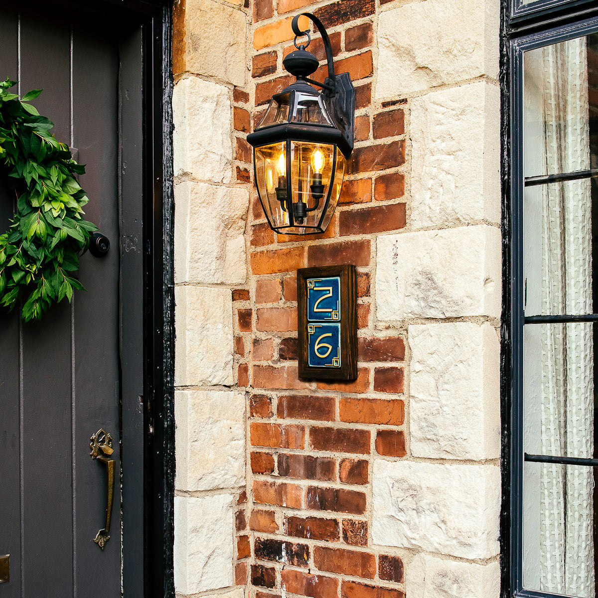 Address Number 2 Tile