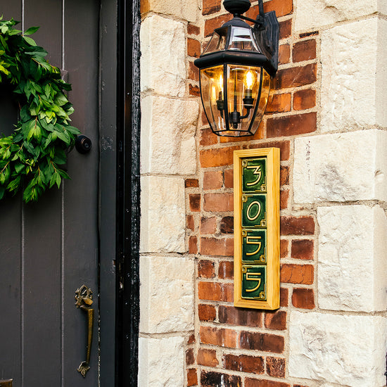 Address Number 0 Tile – Pewabic Pottery